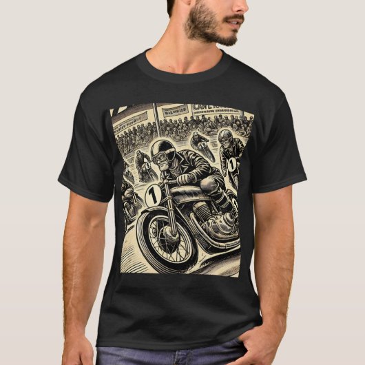  Cafe Racer T-shirt (Voorkant)