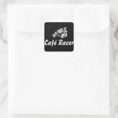 Café Racer Vierkante Sticker (Tas)