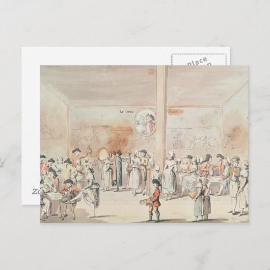 Cafe Ramponneau Briefkaart (Voorkant / Achterkant)