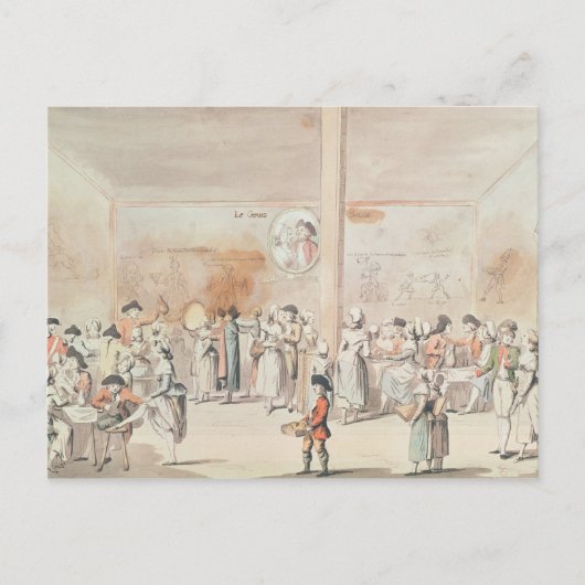 Cafe Ramponneau Briefkaart (Voorkant)