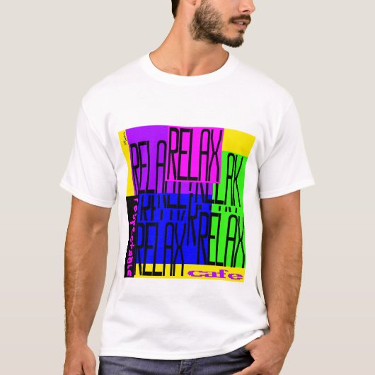 Cafe Relax T-shirt (Voorkant)