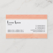 Café Retro (gescand) - Hout Visitekaartje (Achterkant)