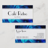 Café Retro (gescand) - Roman Bath Visitekaartje (Voorkant / Achterkant)