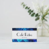 Café Retro (gescand) - Roman Bath Visitekaartje (Staand voorkant)