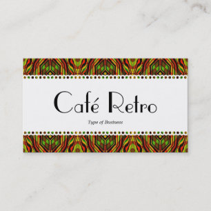 Café Retro (gescand) Visitekaartje