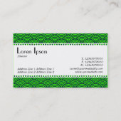 Café Retro (gescand) - Vissegelpatroon Visitekaartje (Achterkant)