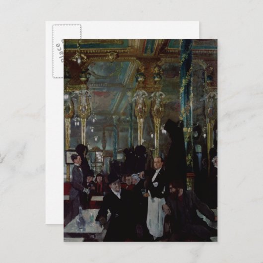Cafe Royal, Londen, 1912 Briefkaart (Voorkant / Achterkant)