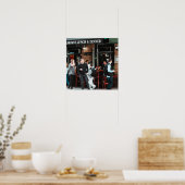 Cafe Samenkomst Poster (Keuken)