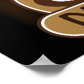 Cafe Shop Coffee Cup Aangepaste marketingPosters Poster (Hoek)