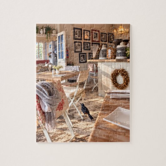 Cafe Stijl Legpuzzel - 110 Stukjes (Verticaal)