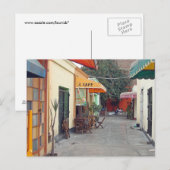 Cafe Street Briefkaart (Voorkant / Achterkant)