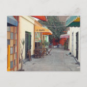 Cafe Street Briefkaart (Voorkant)