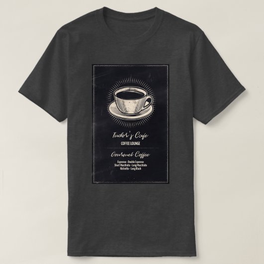 Cafe T-shirt (Design voorkant)