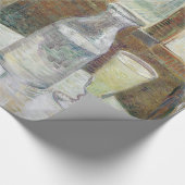 Cafe Table met Absinthe door Vincent Van Gogh Cadeaupapier (Hoek)