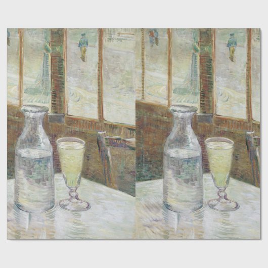Cafe Table met Absinthe door Vincent Van Gogh Cadeaupapier (Vlak)