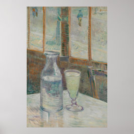 Café Tafel met Absinthe Poster