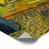 Cafe Terrace Arles, Place du Forum, 1888 Poster (Hoek)