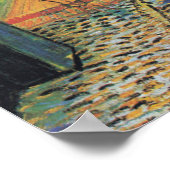 Cafe Terrace bij nacht 1888 door Vincent van Gogh Poster (Hoek)