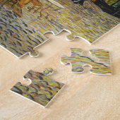 Cafe Terrace bij nacht door Van Gogh Legpuzzel (Zijkant)
