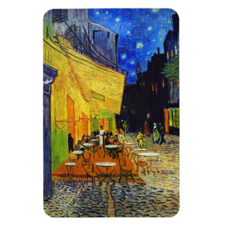 Cafe Terrace bij nacht door Van Gogh Magneet