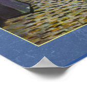 Cafe Terrace bij nacht door van Gogh Poster (Hoek)