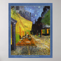 Cafe Terrace bij nacht door van Gogh
