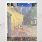 Cafe Terrace bij nacht door Vincent van Gogh (Voorkant / Achterkant)
