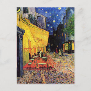 Cafe Terrace bij nacht door Vincent van Gogh Briefkaart
