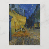Cafe Terrace bij nacht door Vincent van Gogh Briefkaart (Voorkant)