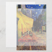 Cafe Terrace bij nacht door Vincent van Gogh Briefpapier (Voorkant / Achterkant)
