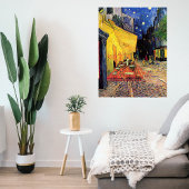 Cafe Terrace bij nacht door Vincent van Gogh Canvas Afdruk