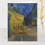 Cafe Terrace bij nacht door Vincent van Gogh Kaart (Gele Bloem)