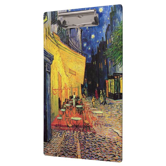 Cafe Terrace bij nacht door Vincent van Gogh Klembord (Links)