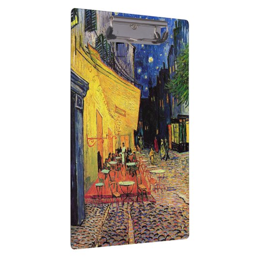 Cafe Terrace bij nacht door Vincent van Gogh Klembord (Rechts)