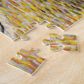 Cafe Terrace bij nacht door Vincent Van Gogh Legpuzzel (Zijkant)