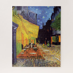 Cafe Terrace bij nacht door Vincent Van Gogh Legpuzzel