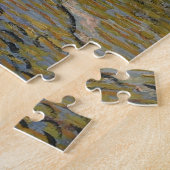 Cafe Terrace bij nacht door Vincent van Gogh Legpuzzel (Zijkant)