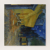 Cafe Terrace bij nacht door Vincent van Gogh Legpuzzel (Horizontaal)