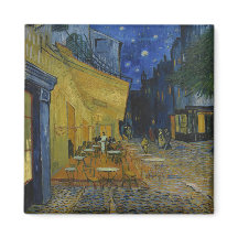 Cafe Terrace bij nacht door Vincent van Gogh