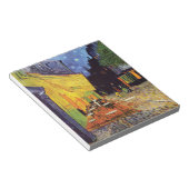 Cafe Terrace bij nacht door Vincent Van Gogh Notitieblok (Schuin)