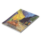 Cafe Terrace bij nacht door Vincent Van Gogh Notitieblok (Linkerzijde)