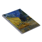 Cafe Terrace bij nacht door Vincent van Gogh Notitieboek (Rechterzijde)