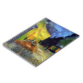 Cafe Terrace bij nacht door Vincent Van Gogh Notitieboek (Linkerzijde)