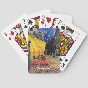 Cafe Terrace bij nacht door Vincent van Gogh Pokerkaarten