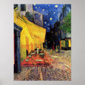Cafe Terrace bij nacht door Vincent van Gogh Poster (Voorkant)