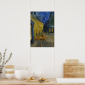 Cafe Terrace bij nacht door Vincent van Gogh Poster (Keuken)
