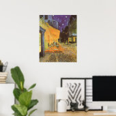 Cafe Terrace bij nacht door Vincent van Gogh Poster (Thuiskantoor)