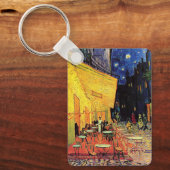 Cafe Terrace bij nacht door Vincent van Gogh Sleutelhanger (Voorkant)