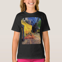 Cafe Terrace bij nacht door Vincent van Gogh T-shirt