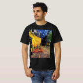 Cafe Terrace bij nacht door Vincent van Gogh T-shirt (Voorkant volledig)